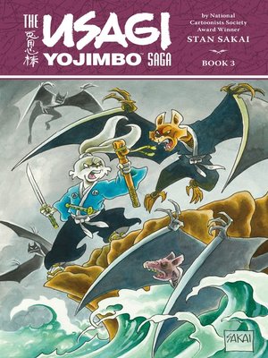 cover image of The Usagi Yojimbo Saga, Volume 3